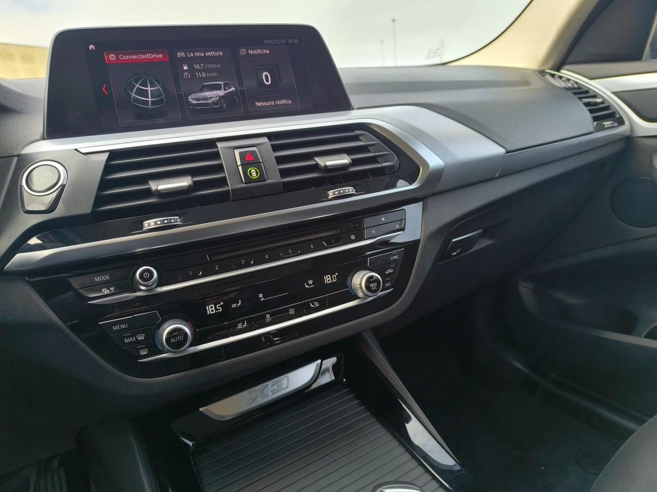 BMW X3 XDRIVE 2.0 DIESEL 190cv 07/20 KM 99.000 TAGLIANDI BMW LED/NAV/SENS.ANT POST/