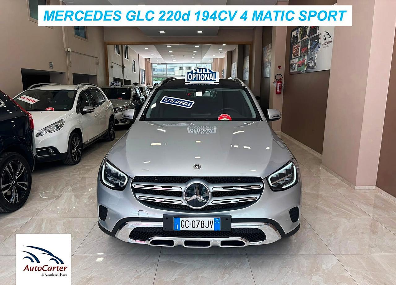 Mercedes-benz GLC 220 d 4Matic **DOPPIO TETTO**