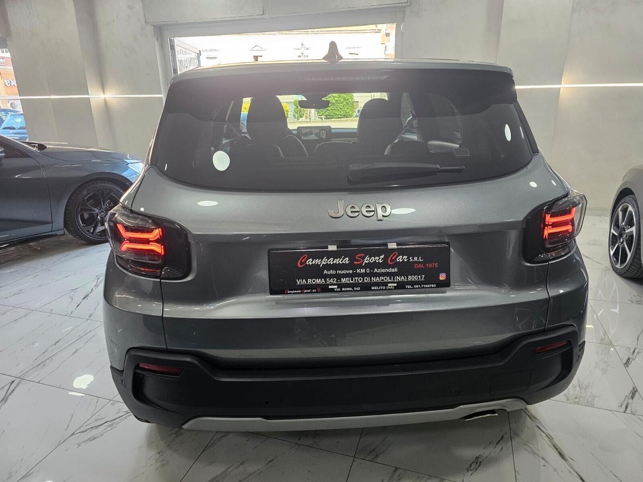 NUOVA JEEP AVENGER SUMMIT 1.2 GSE 100CV BENZINA IDENTITY BLACK LINE