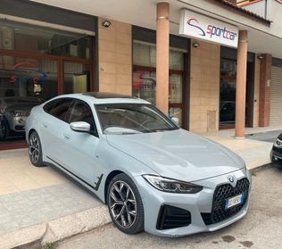 Bmw 420D GC 48V 190CV Msport TETTO NAVY PELLE LED 19'