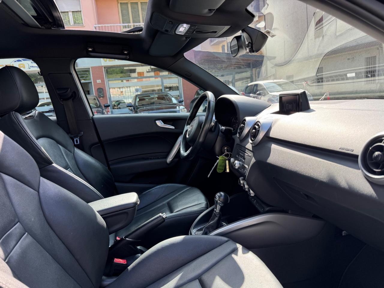 Audi A1 SPB 1.4 TDI S tronic Admired S LINE - TETTO APRIBILE - CAMBIO AUTOMATICO - SENSORI ANTERIORI E POSTERIORI - SEDILI IN PELLE
