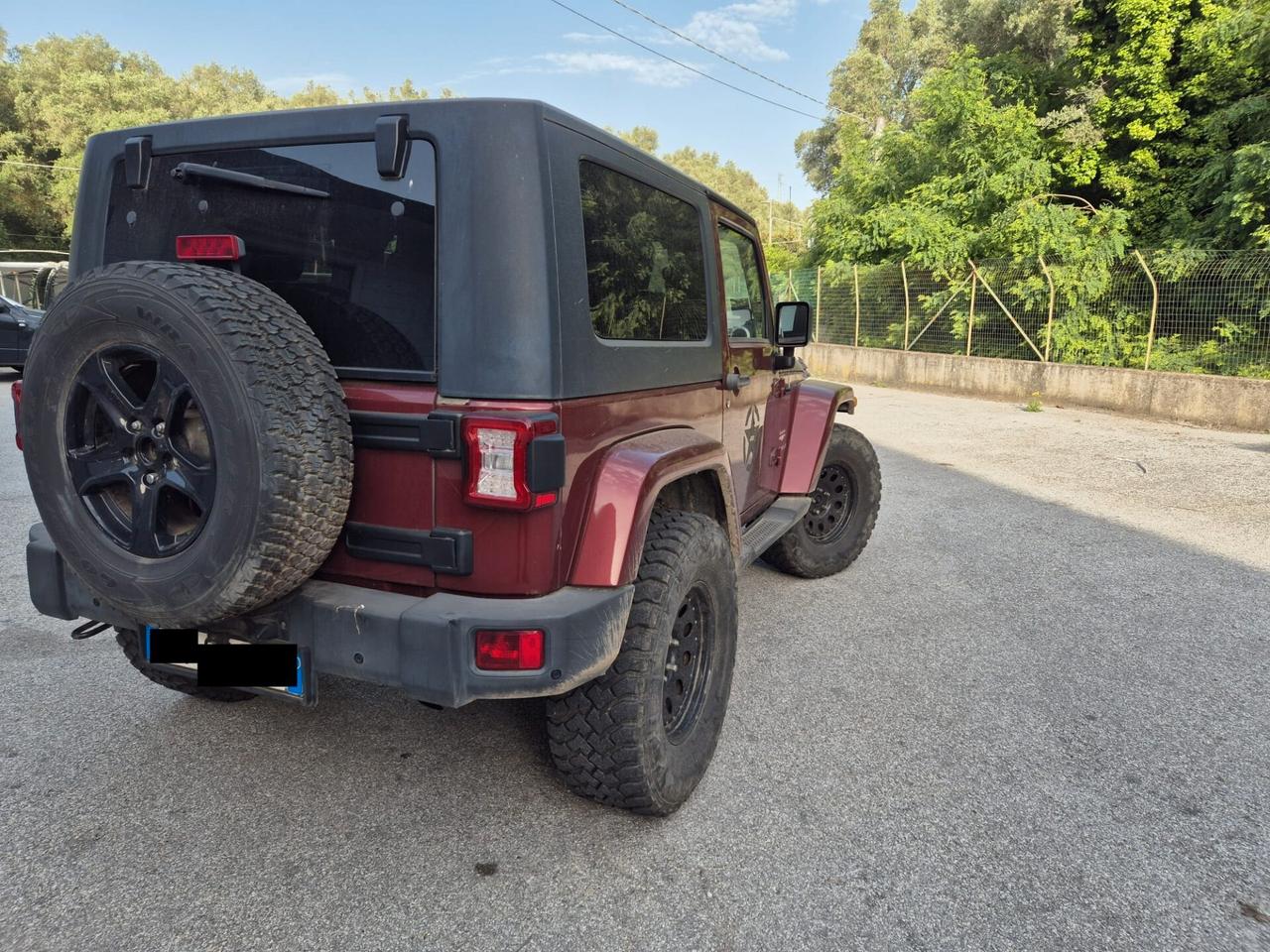 Jeep Wrangler JK 2.8 CRD 177 cv solo 132.848 km
