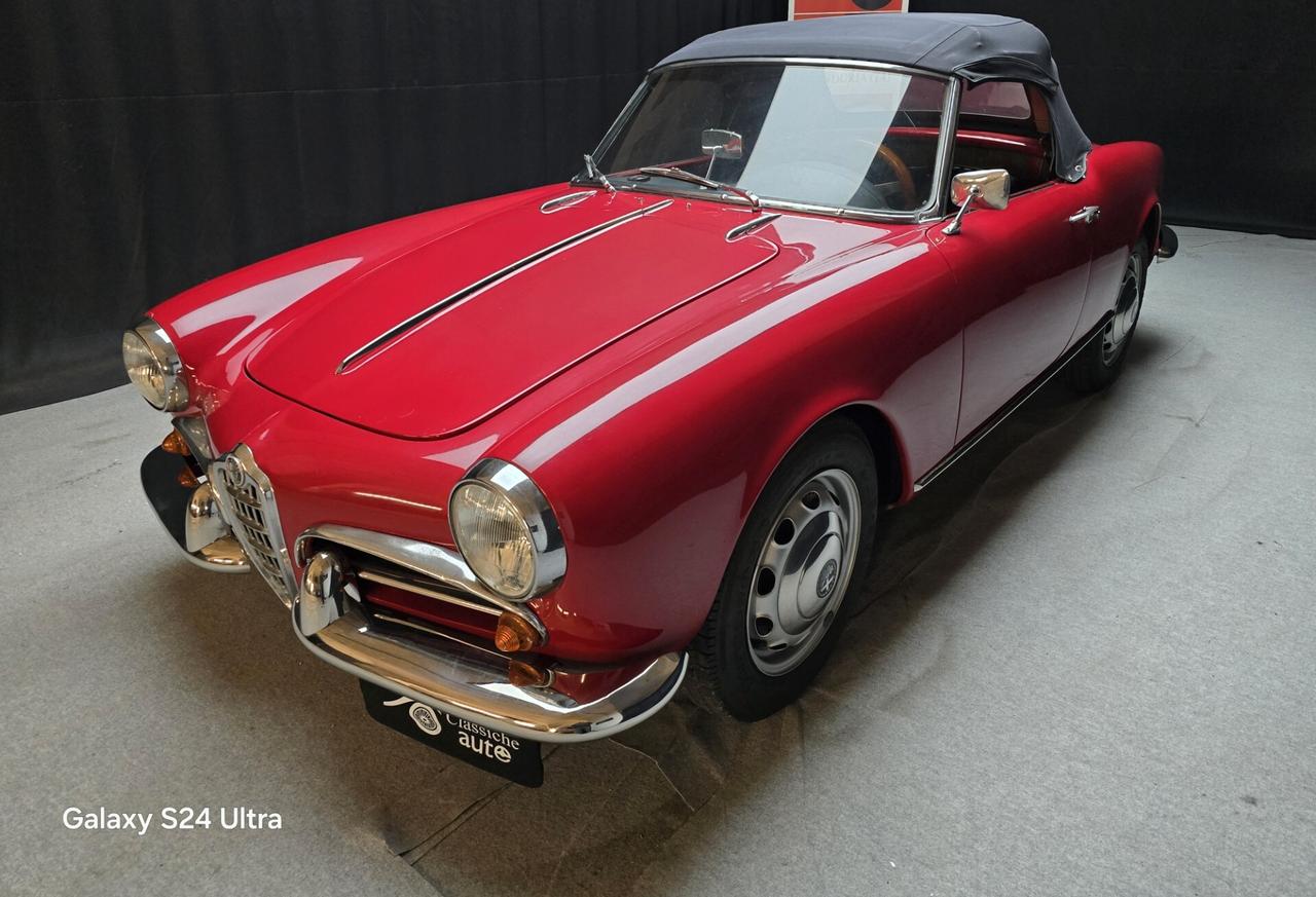 Alfa Romeo Giulietta SPIDER PASSO CORTO ASI con CRS