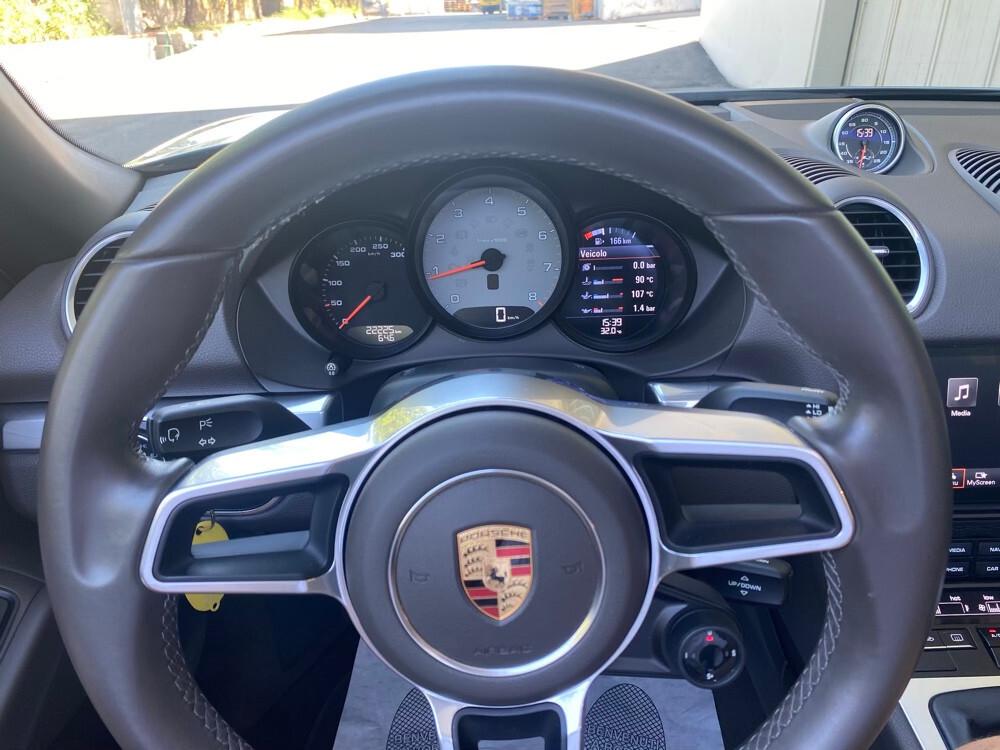 Porsche 718 Spyder 2.5 S 350cv GARANZIA 24 MESI