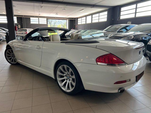 BMW 650 i Cabrio 367CV ! 1 PROPRIETARIO ! BIANCA ORIGINAL