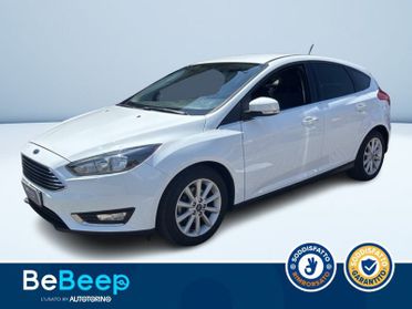 Ford Focus 5P 1.5 TDCI TITANIUM S&S 120CV MY17