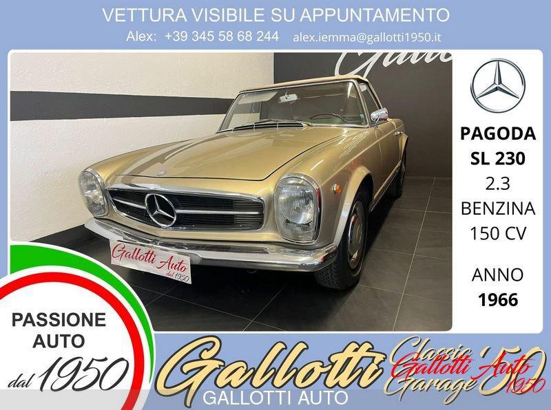 Mercedes-Benz W113 – 230 SL Pagoda MOD. W113 – 230 SL Pagoda - ITALIANA DA SEMPRE