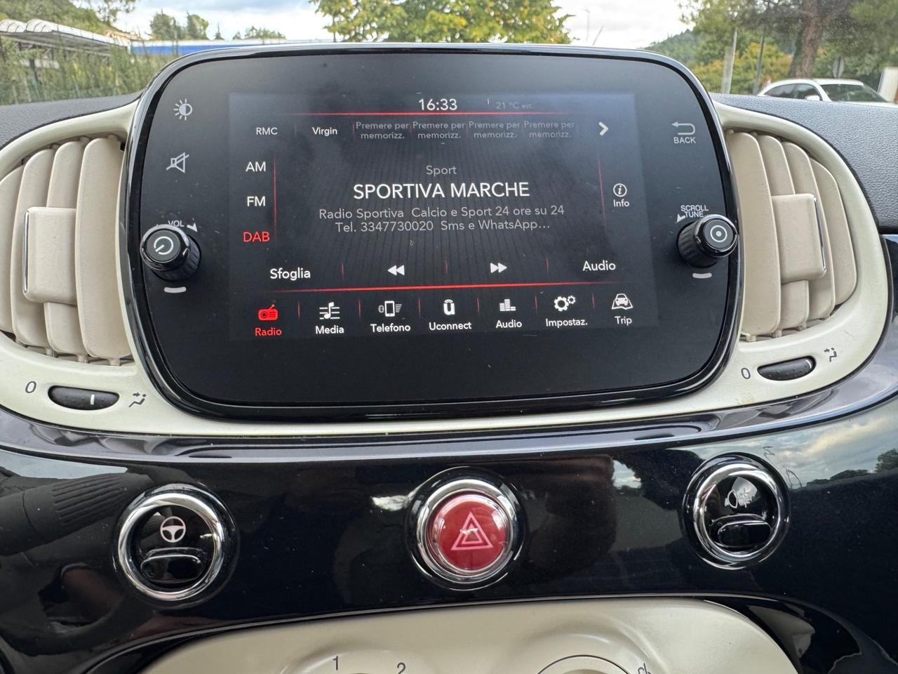 Fiat 500 1.0 Hybrid 70 Cv Lounge