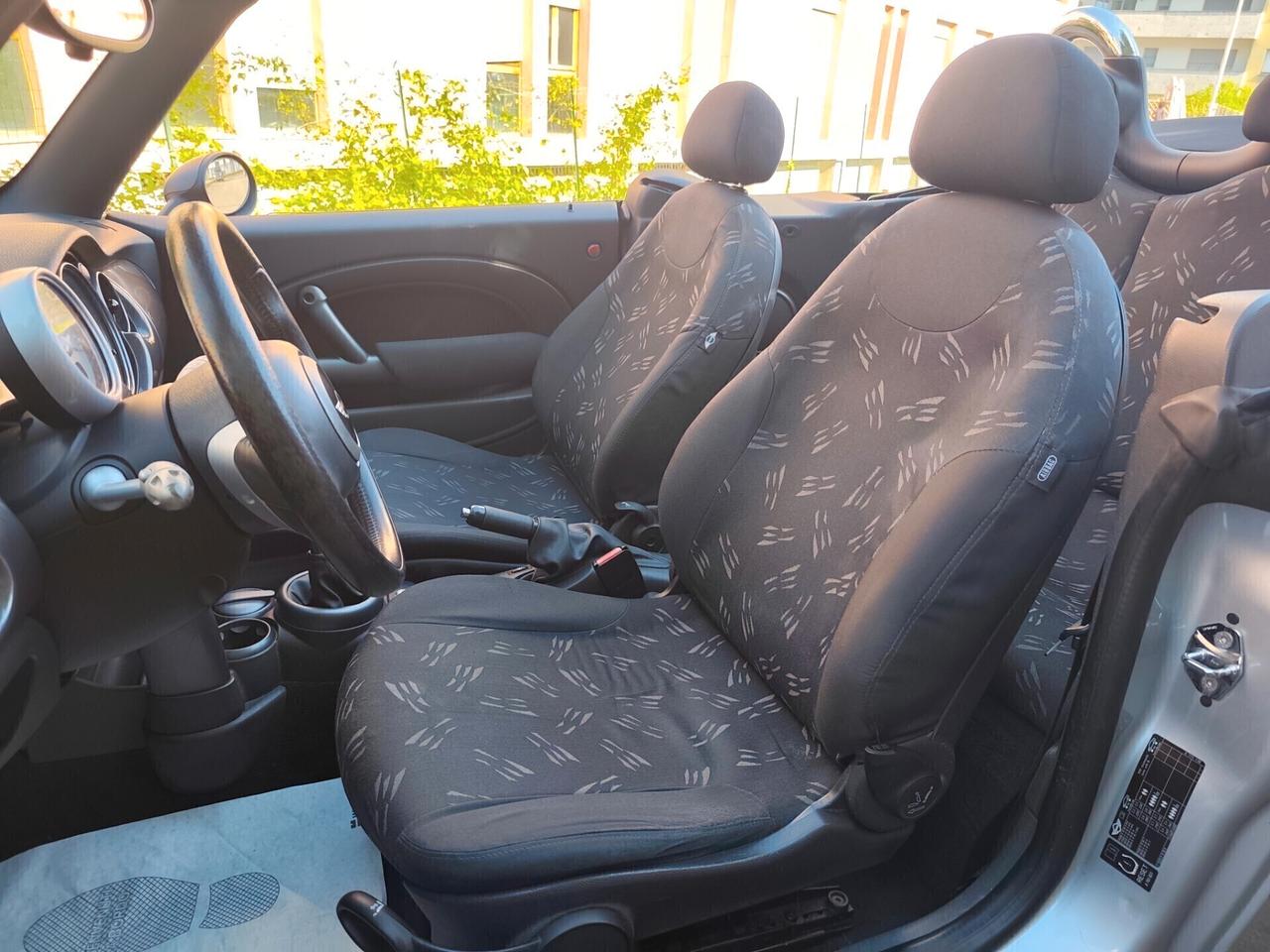 Mini One 1.6 benzina euro 4 Cabrio neopatentati