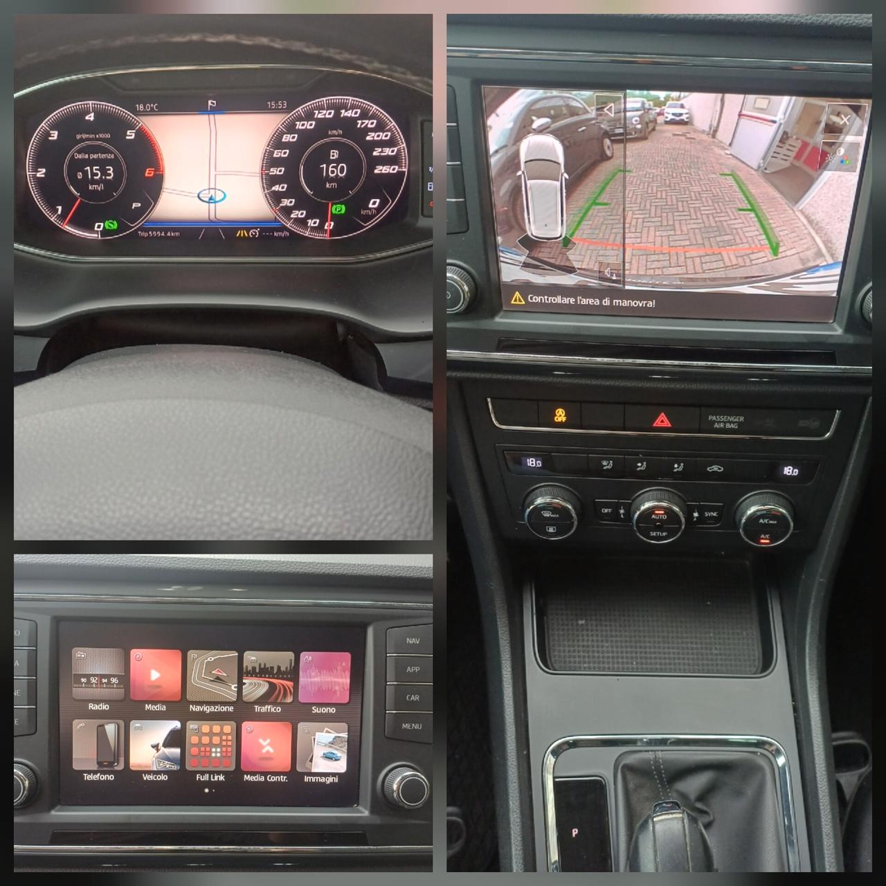 Seat Ateca 1.6 TDI DSG XCELLENCE ok Neopatentati