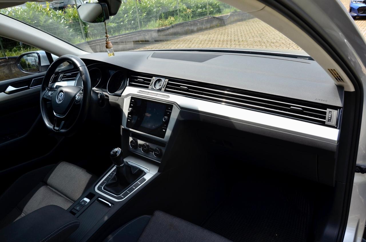 VOLKSWAGEN PASSAT VARIANT 2.0 TDI BUSINESS 150cv, UFF ITALIANA, EURO 6C, APPLE ANDROID, PERMUTE