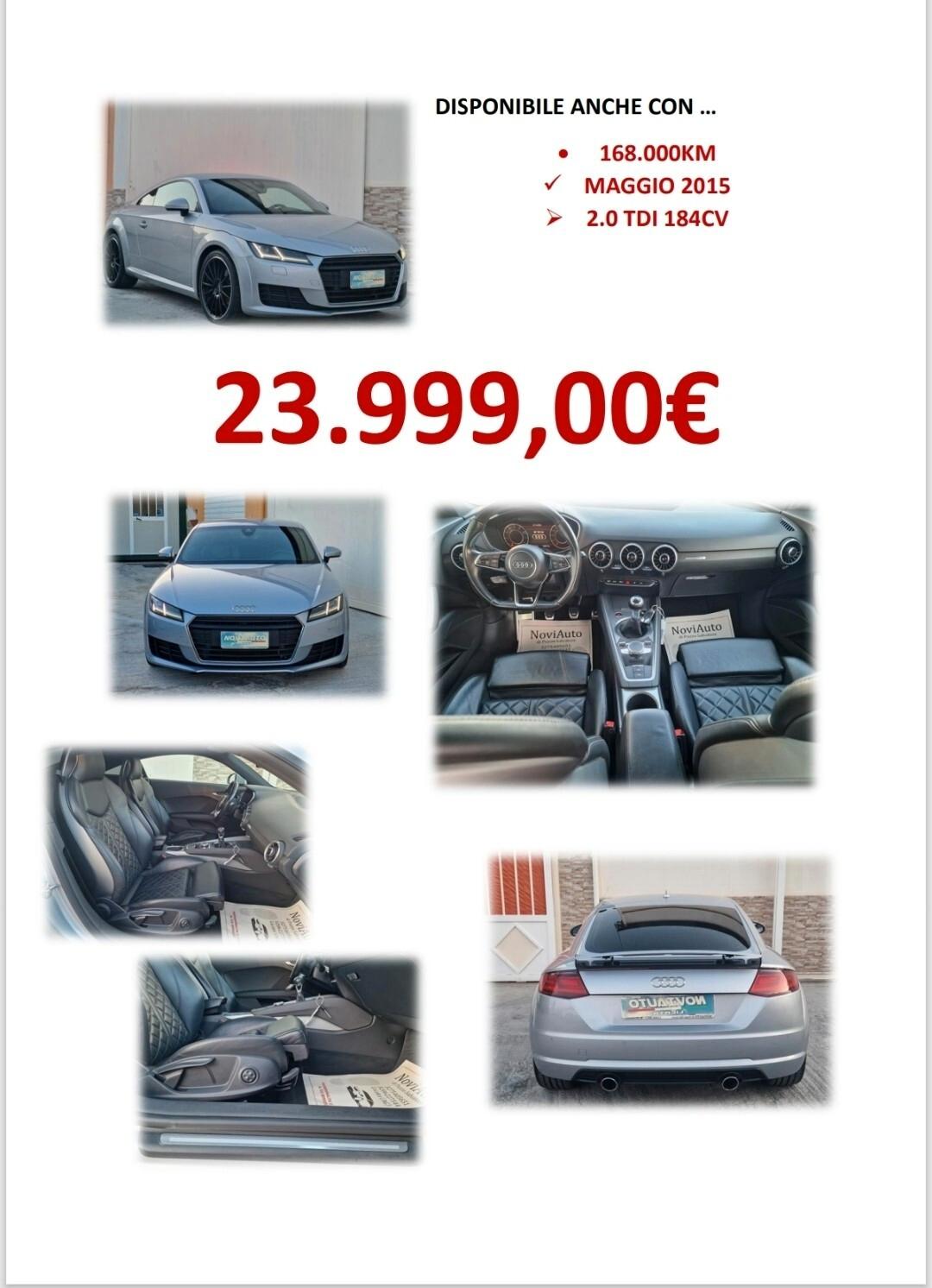 Audi TT Coupé 2.0 TDI 184cv Mar15