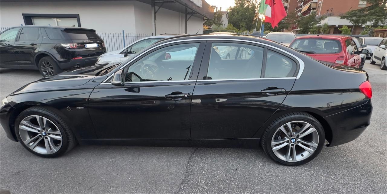 Bmw 316 316d Msport berlina led cerchi 17 navi sensori di parcheggio
