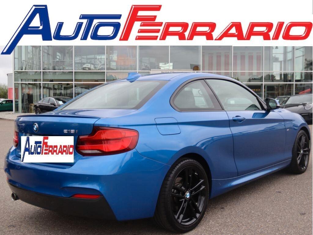 Bmw 218 M SPORT LED 18" VETRI SCURI NAVY PARK CONTROL CRUISE CONTROL RETROCAMERA