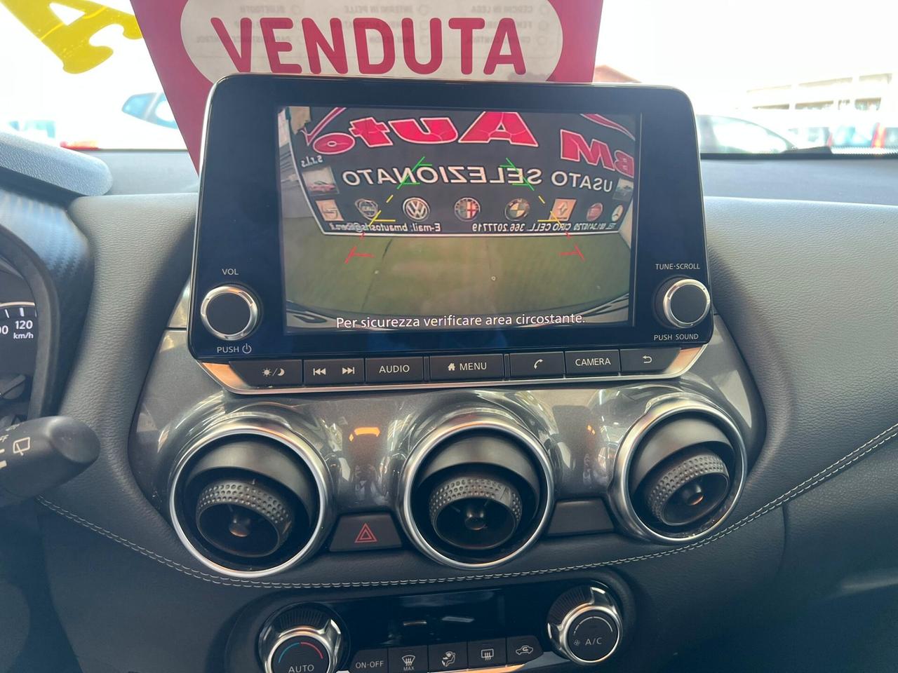 NISSAN JUKE 1.0 BENZINA 120CV AUTOMATICA N-CONNECTA