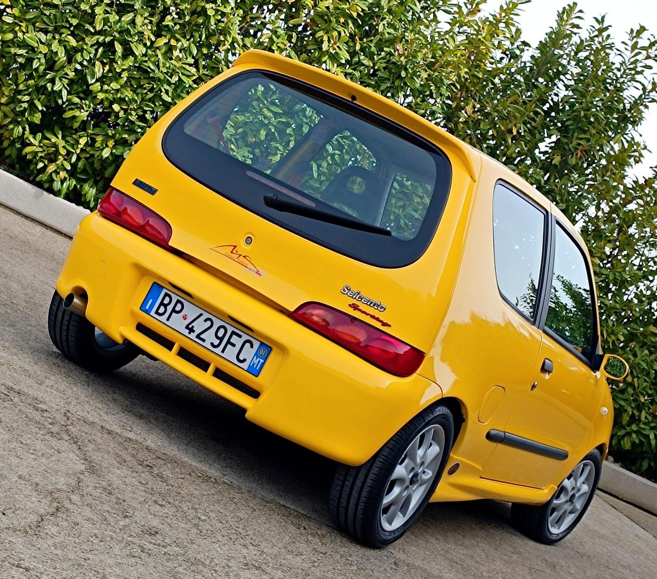 Fiat Seicento Schumacher Abarth numerata