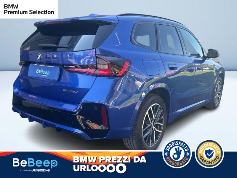 BMW X1 SDRIVE18D MSPORT AUTO