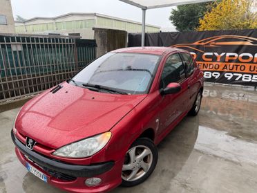 Peugeot 206 1.6 benzina 16V 3p. Neopatentati