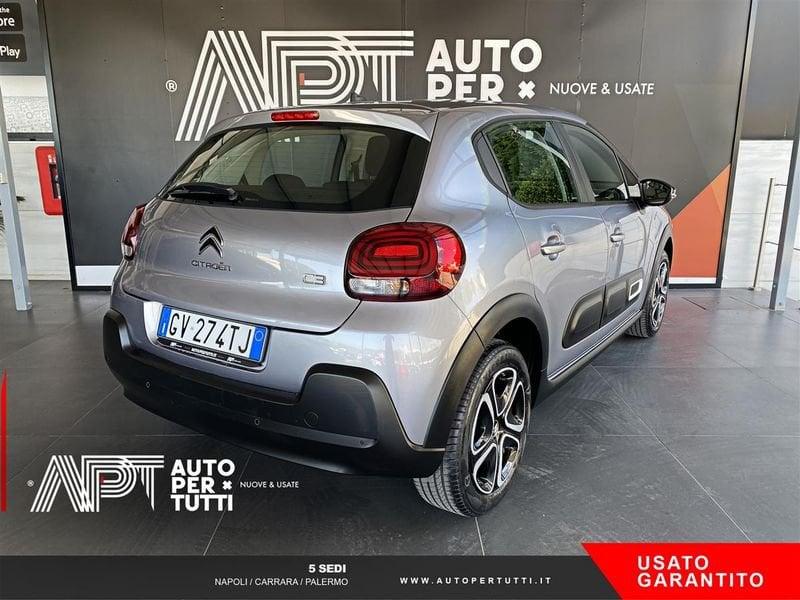 Citroën C3 C3 1.2 puretech Plus s&s 83cv neopatentati