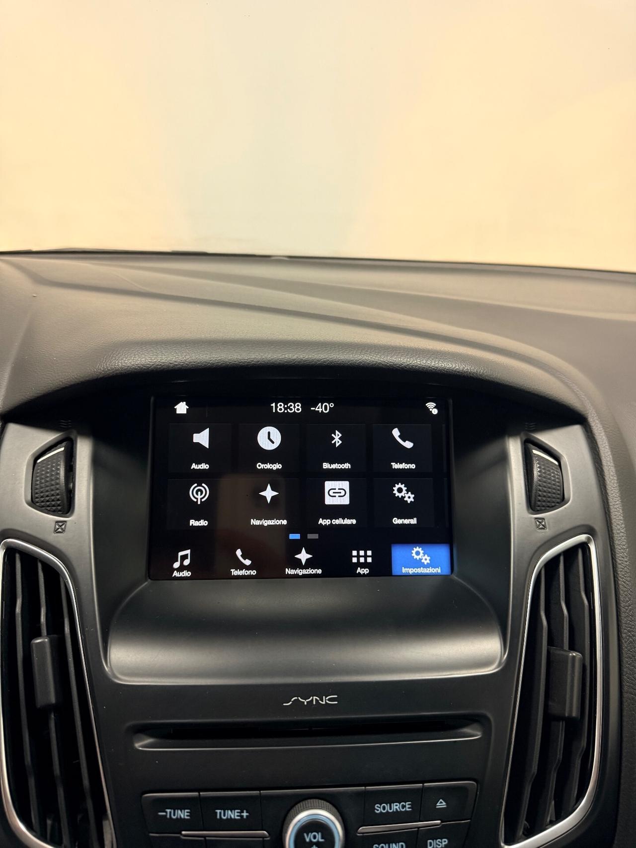 Ford Focus 1.5 TDCi 120 CV AUT. SW Titanium X 03/2017 EURO 6B NEOPATENTATI