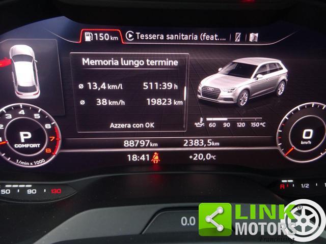 AUDI A3 SPB 1.5 TFSI COD S tronic Sport Garanzia