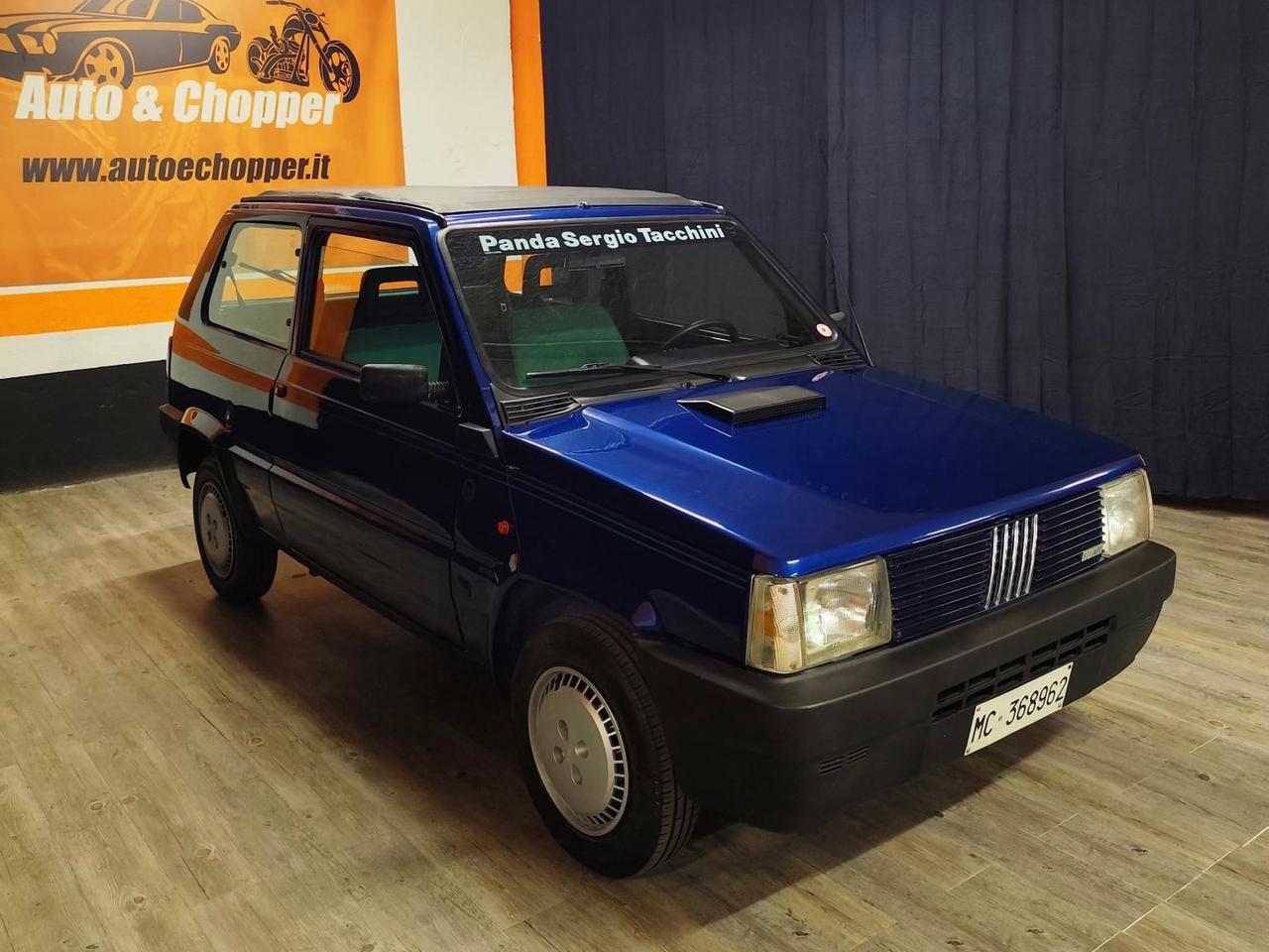 STRAORDINARIA FIAT PANDA SERGIO TACCHINI 750 FIRE, UNICO PROPRIETARIO CON SOLI 46.308 KM CON TETTO APRIBILE