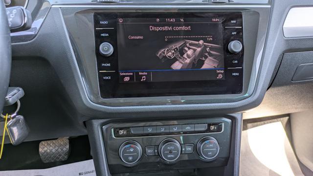 VOLKSWAGEN Tiguan TSI DSG 1.5cc 150cv NAVIGATORE DRIVE MODE CAMERA P