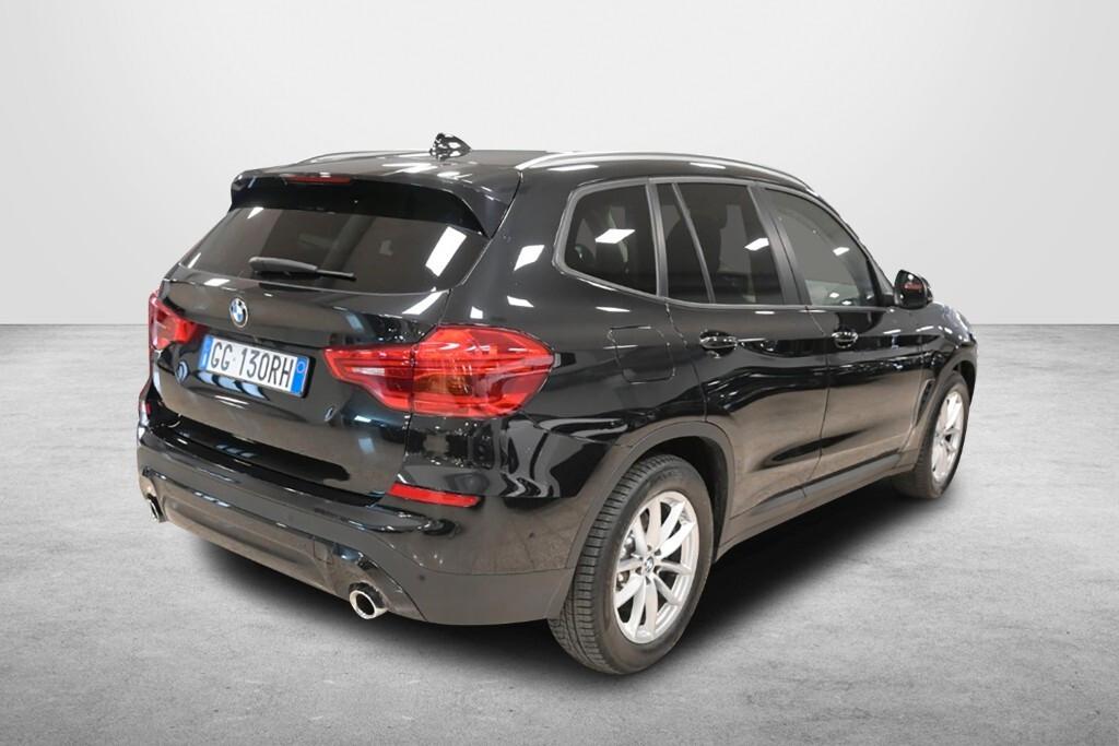 BMW X3 20D 190CV STEPTRONIC 48V X-DRIVE BUSINESS ADVANTAGE ( FARI LED - CRUISE - CLIMA TRIZONA - NAVI - CARPLAY - PARK ASSISTANT - TELECAMERA 360 - CERCHI 18 )