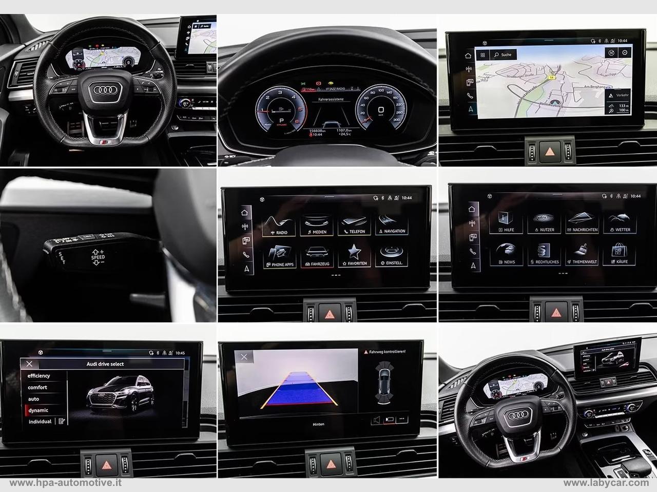 AUDI Q5 2.0TDI mild hybrid S-tronic S-line FULL LED PELLE NAVI BLACK EDITION CARPLAY