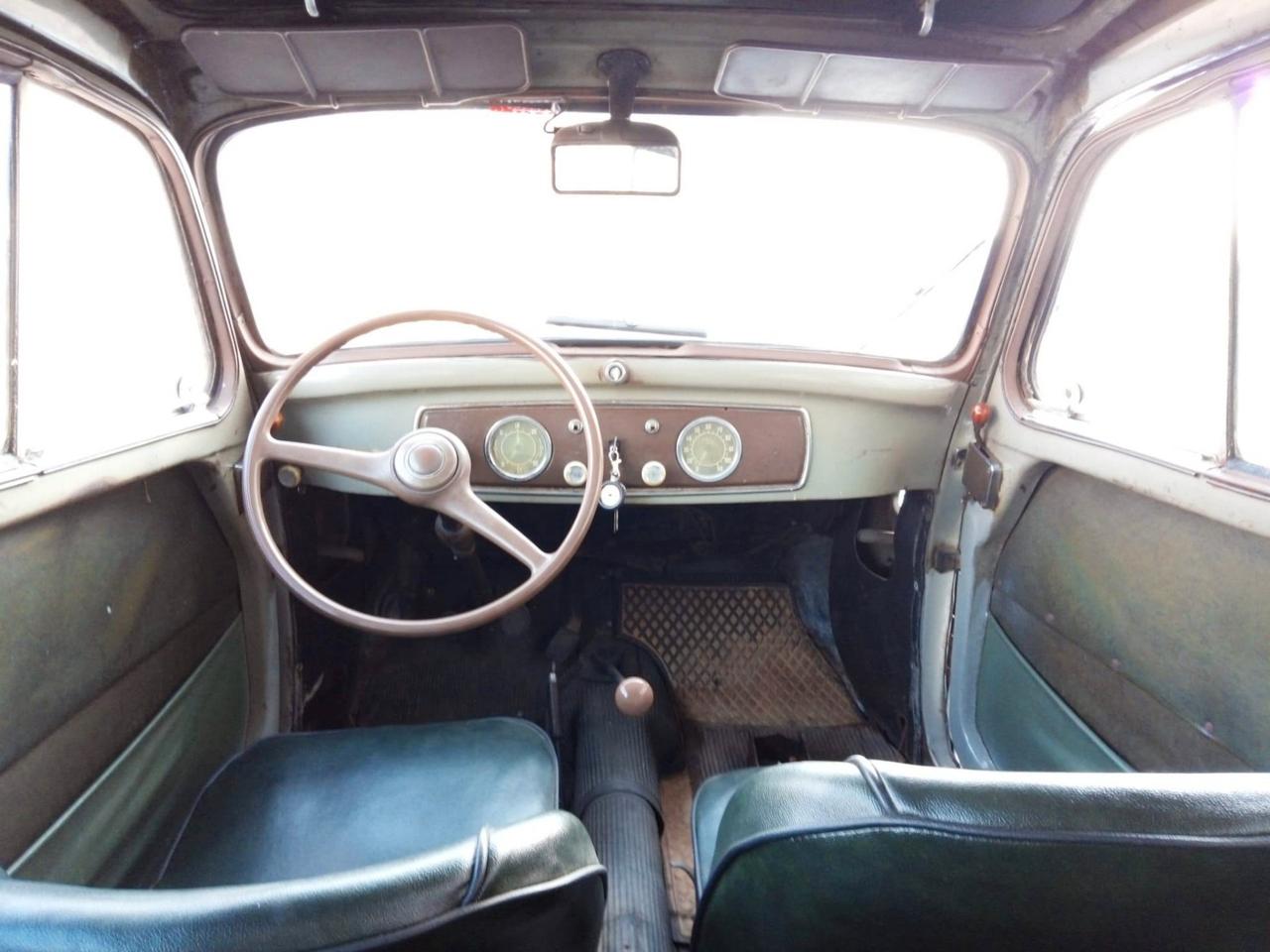 FIAT 500 C TOPOLINO GIARDINETTA BELVEDERE - ASI - 1953