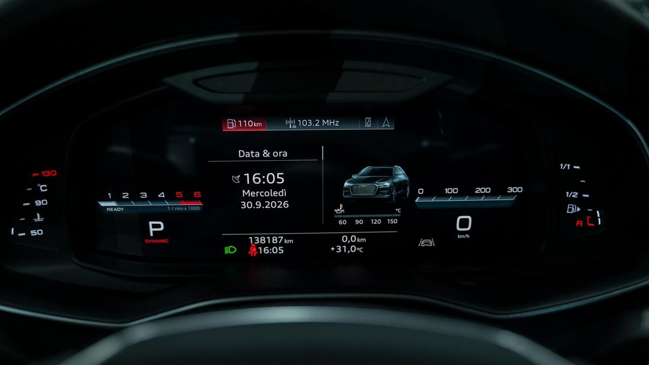 Audi A6 AVANT 40 2.0 TDI S TRONIC SPORT MHEV VIRTUAL CKT PELLE XENO NAVI FULL OPTIONAL