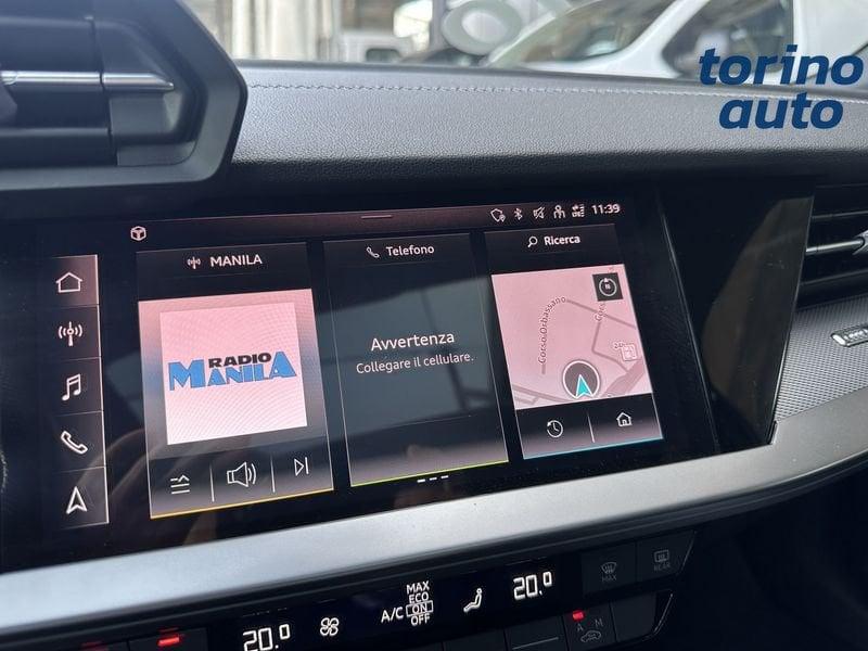 Audi A3 Sportback 45 TFSI e S tronic S line Edition * TETTO APRIBILE *