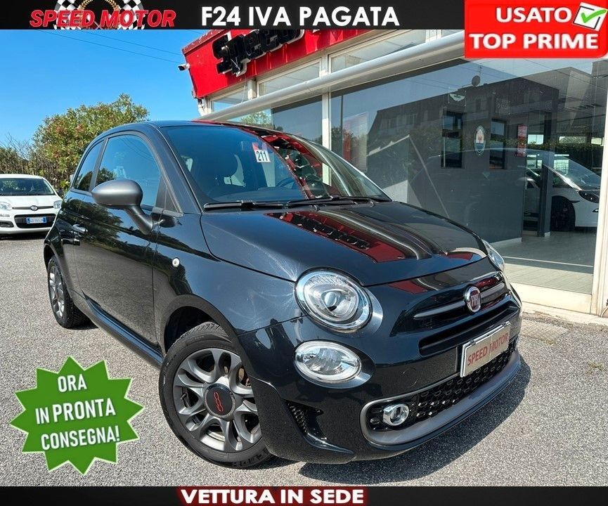 Fiat 500 1.2 ALL. SPORT, NAVI, SENSORI, PELLE, CARPLAY IN PRONTA CONSEGNA ! ! !