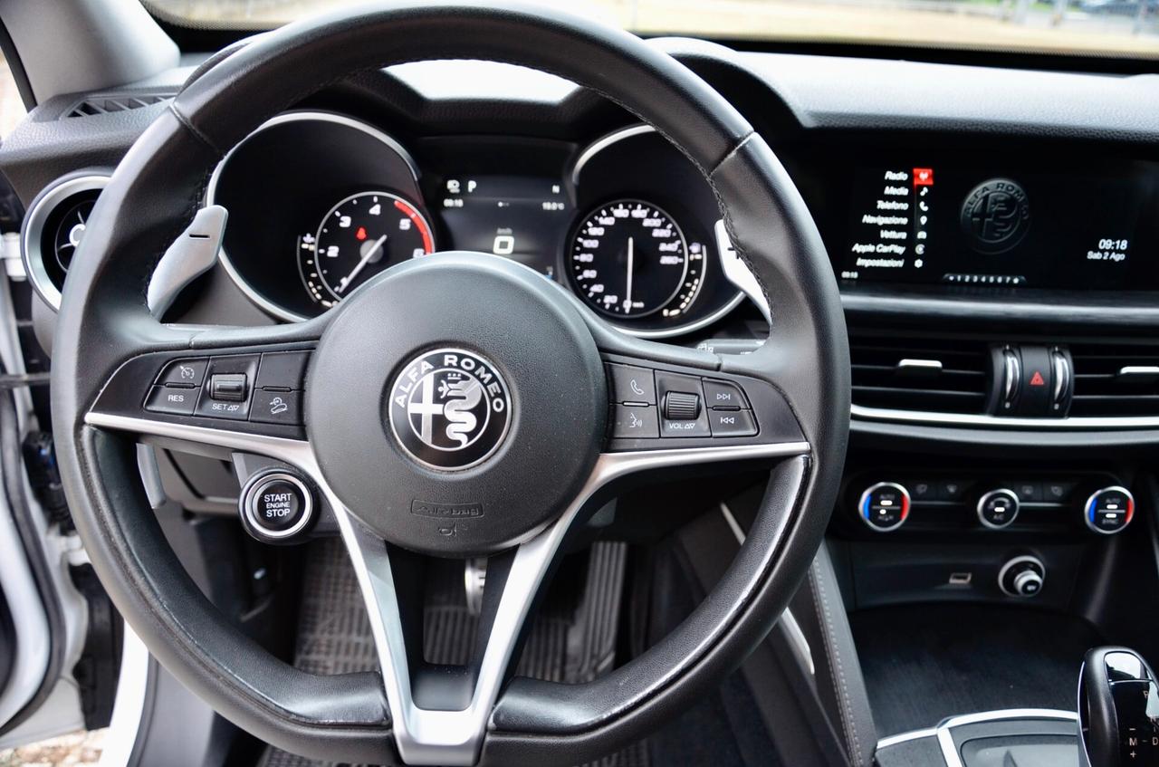 ALFA ROMEO STELVIO 2.2 TD EXECUTIVE Q4 210cv AUTO, EURO 6D, FARI LED, NAVI, RETROCAMERA, PERMUTE