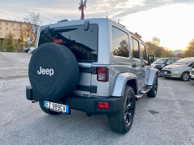 JEEP WRANGLER UNLIMITED 2.8 CRD DPF SAHARA AUTO - 24 MESI GARANZIA
