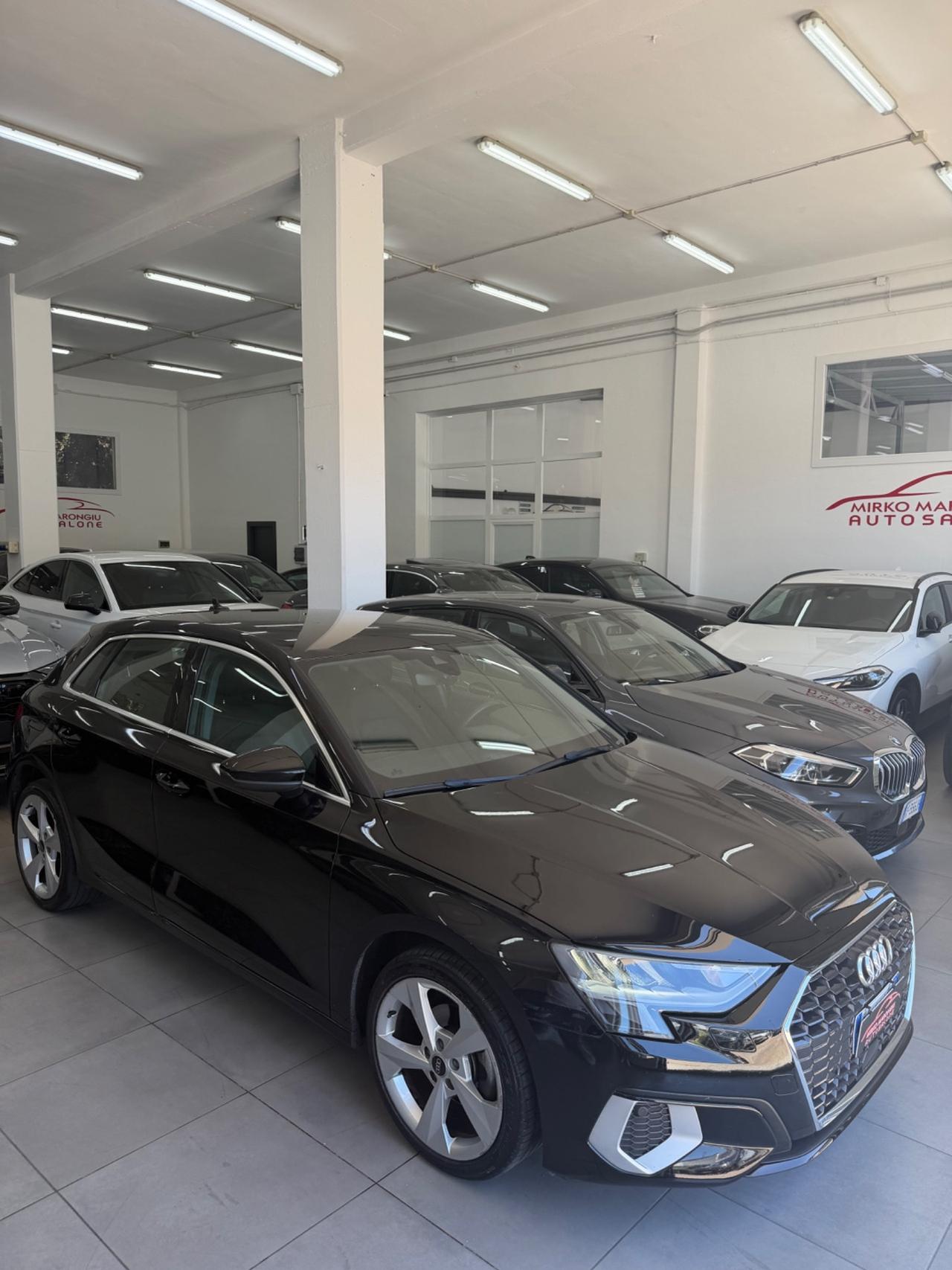 Audi A3 SPB 30 TDI S tronic line FINANZIABILE
