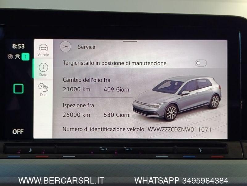 Volkswagen Golf 1.0 eTSI EVO DSG Life*AUTOMATICA*PACCHETTO LUCI*PDC*