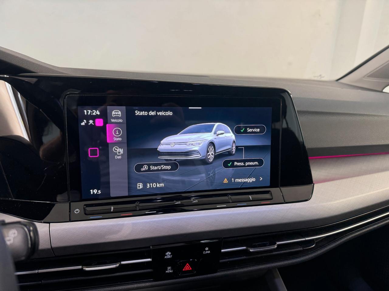 Golf VIII 1.0 etsi 110cv dsg 1PROPRIETARIO