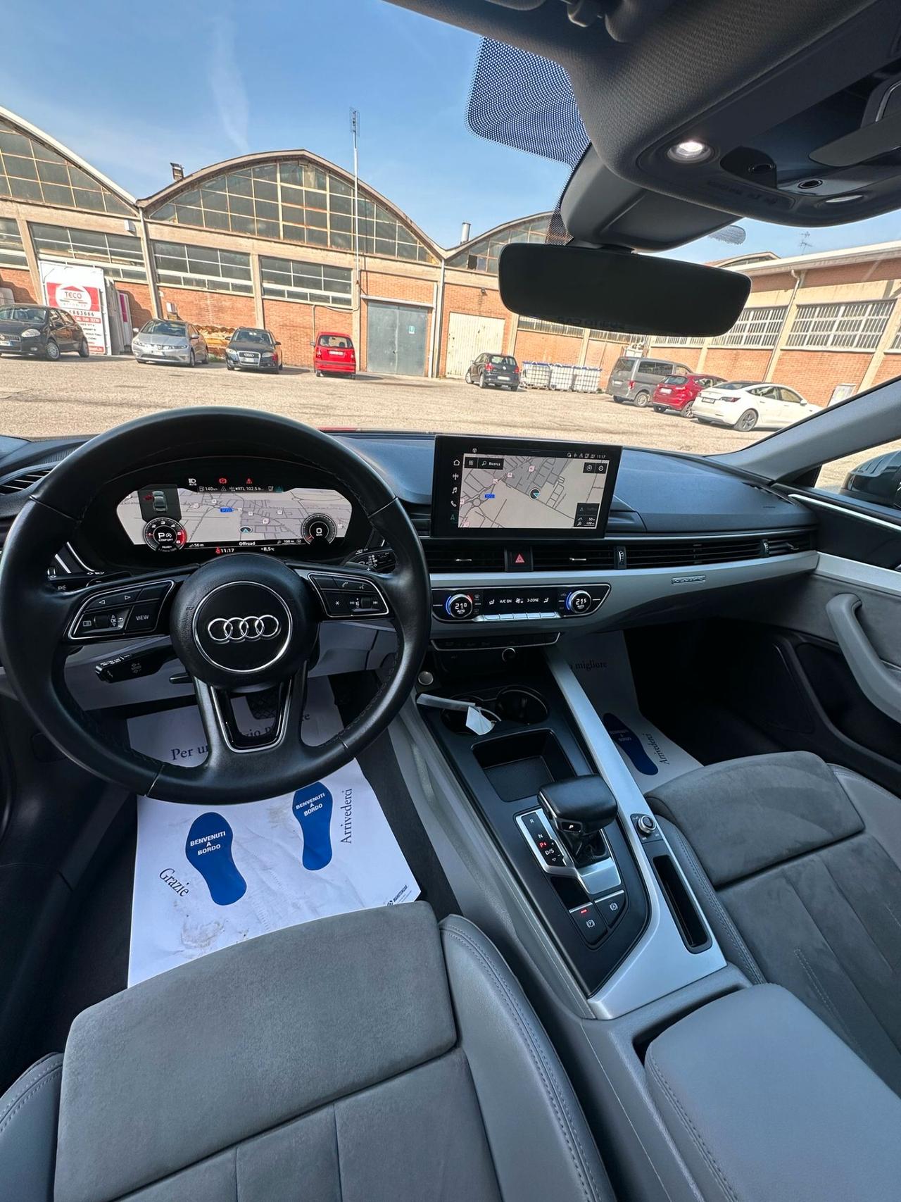 Audi A5 40 TDI quattro S tronic MATRIX TELECAMERA 360 INTERNO PELLE MISTO ALCANTARA