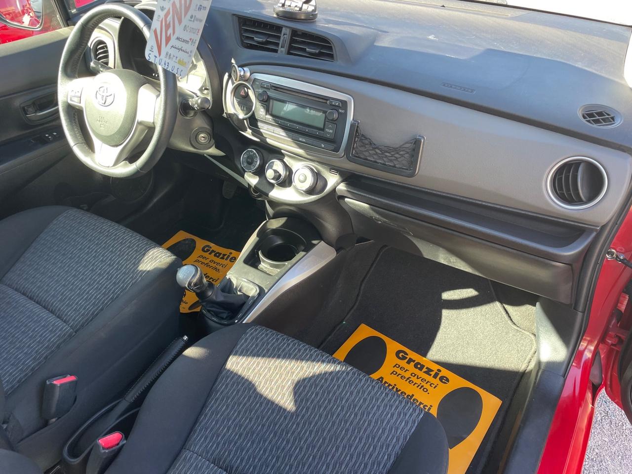 TOYOTA YARIS 1.0 BENZINA 69 (CV) 2013