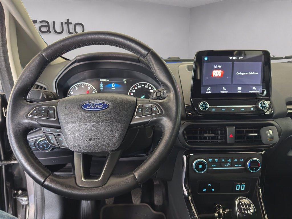 FORD EcoSport 1.0 ecoboost Titanium 100cv my19 del 2019