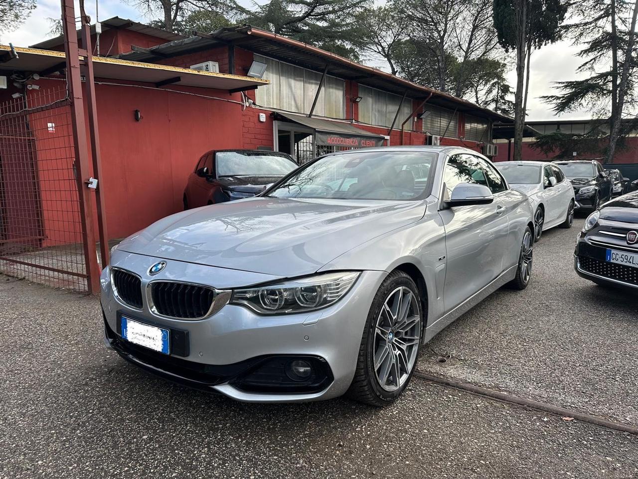 Bmw 425d Cabrio Msport motore nuovo 7000 km CERTIFICATO BMW UFFICIALE garanzia 24 mesi