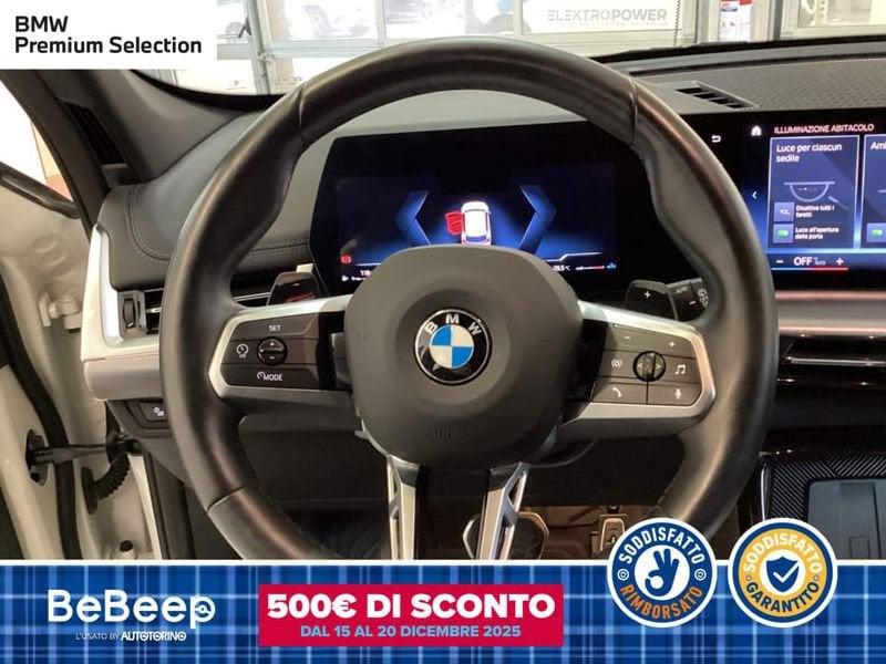 BMW X1 SDRIVE18D MSPORT AUTO