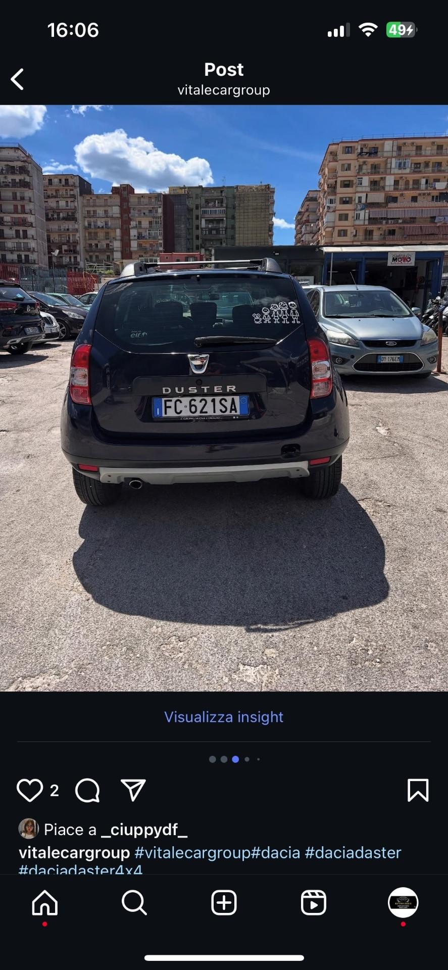 Dacia Duster 1.5 dCi 110CV S&S 4x4 Serie Limitata Black Shadow