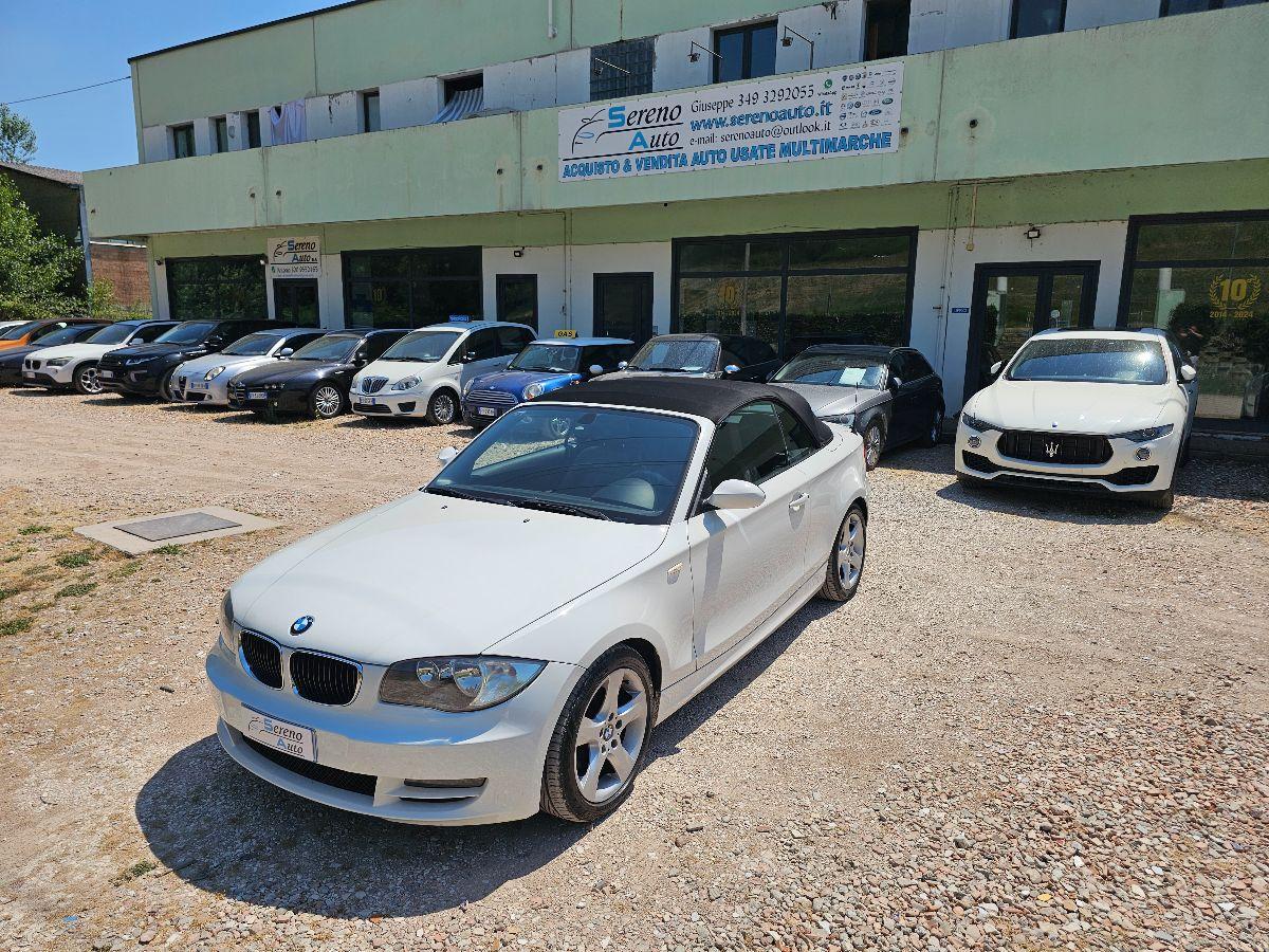BMW SERIE 1 CABRIO 120D 177CV GARANZIA 12 MESI