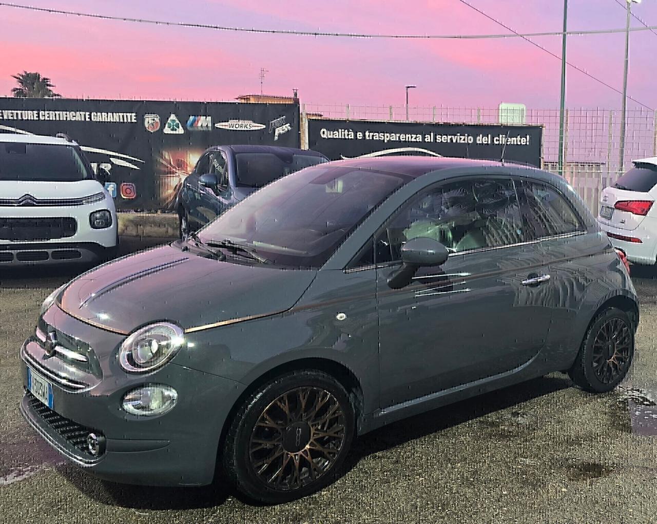 Fiat 500 1.2 BENZINA TETTO PANORAMICO ANNO 2019