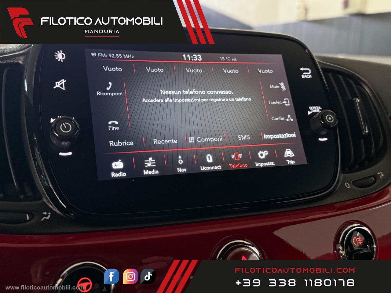 FIAT 500 1.0 Hybrid Cult PACK CULT PLUS - CARPLAY