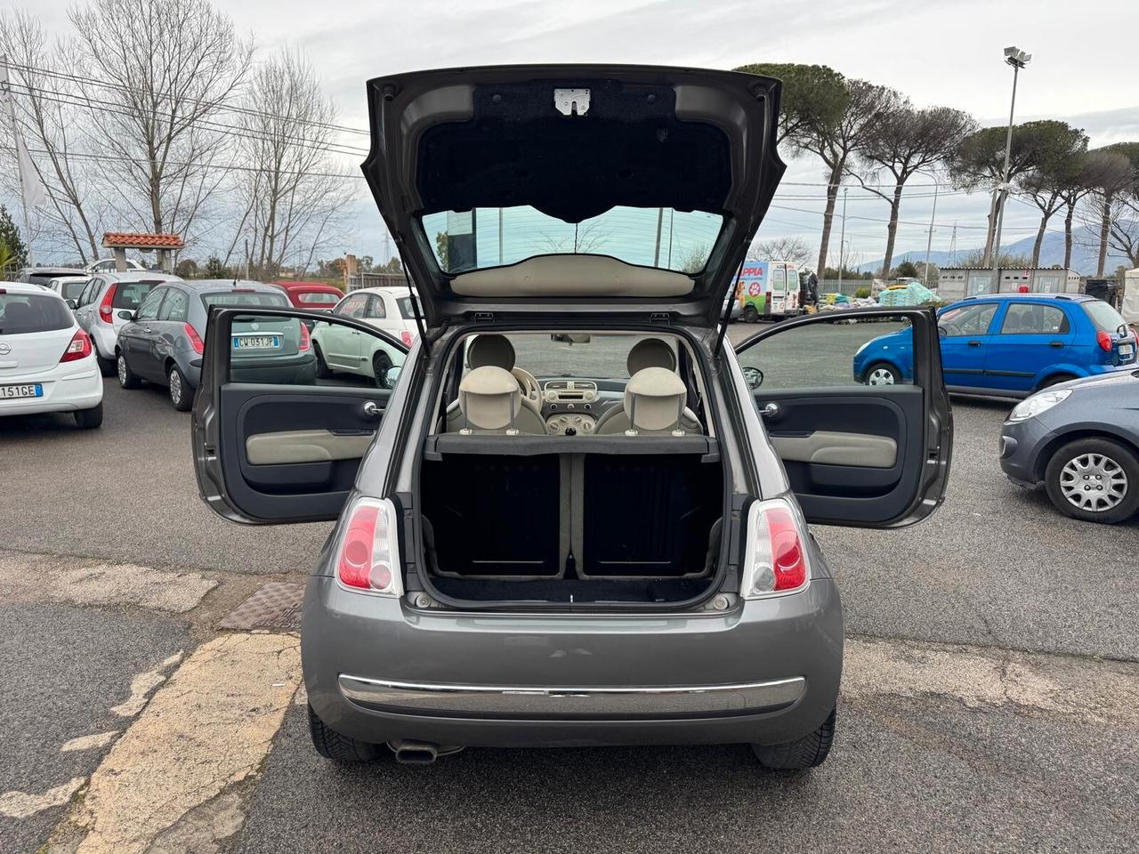 Fiat 500 1.2 BENZ LOUNGE NEOPATENTATI 2009