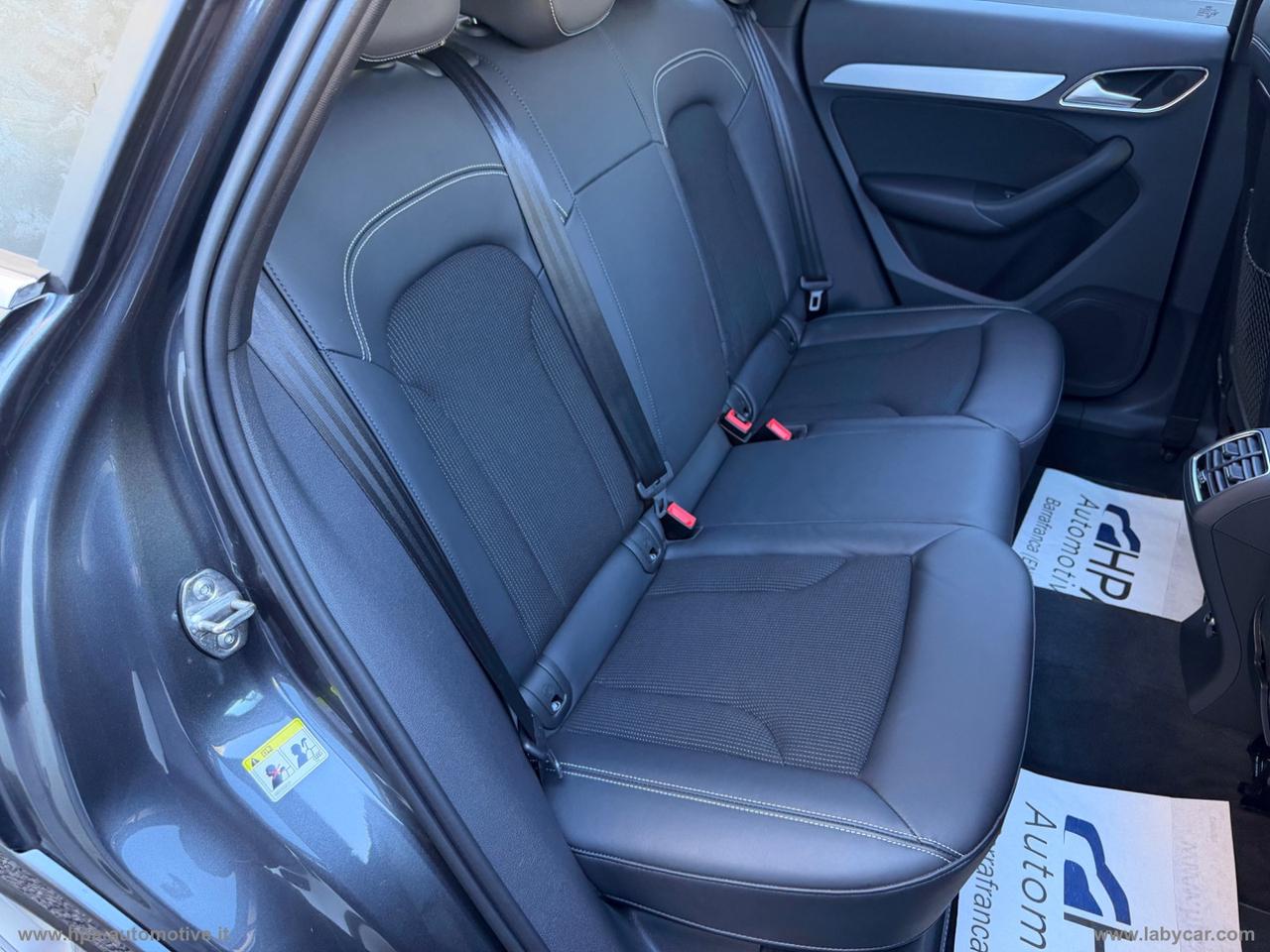 AUDI Q3 2.0TDI 184CV quattro S-LINE TETTO NAVI LED QUATTRO