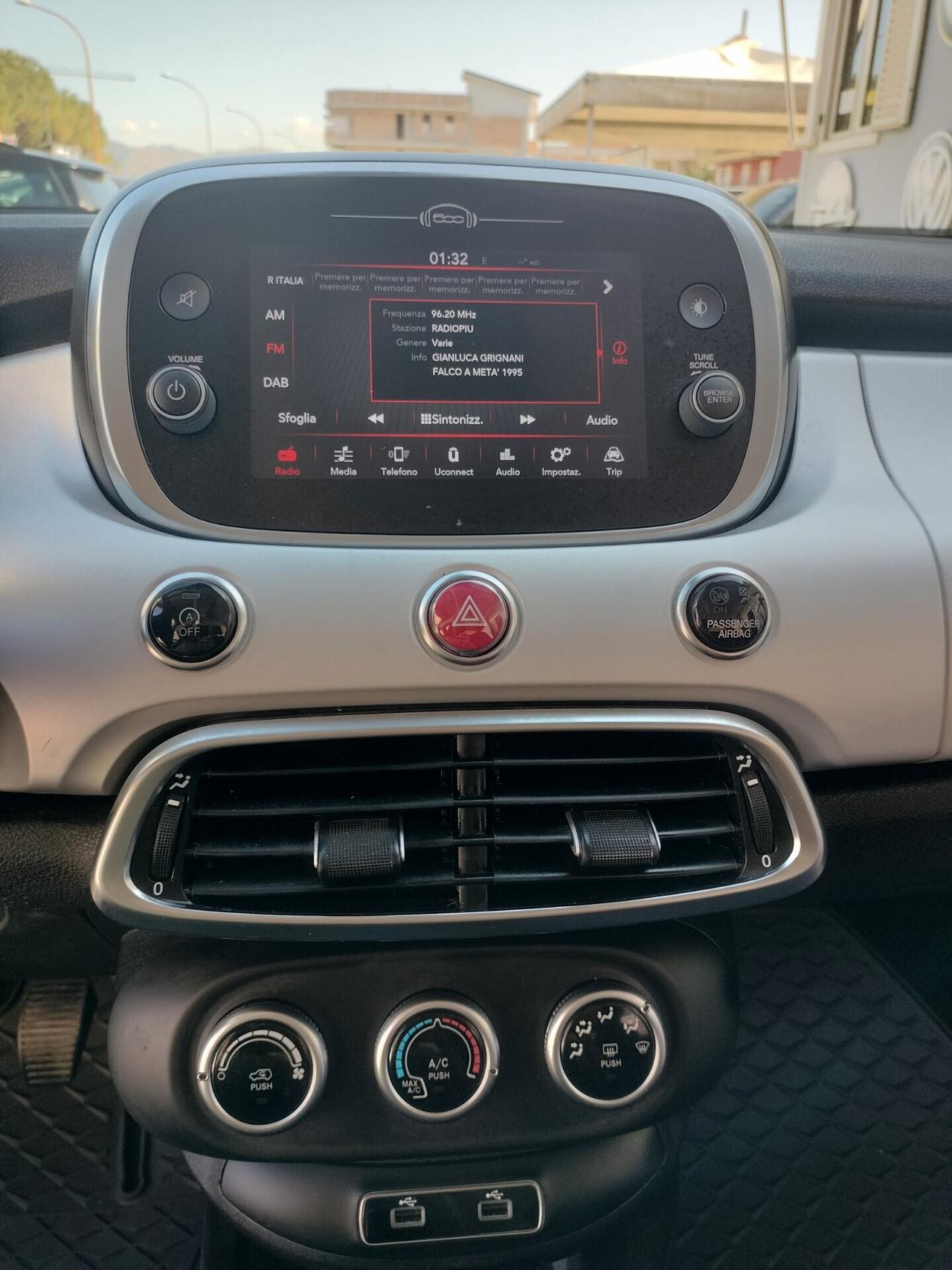 Fiat 500X 1.3 MultiJet 95 CV CROSS NAVIGATORE PIU CAR PALY KM 74040 GARANZIA 12 MESI CON CERT. DI CONFORMITA'